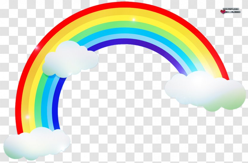 Rainbow Arc Clip Art - Cloud Transparent PNG