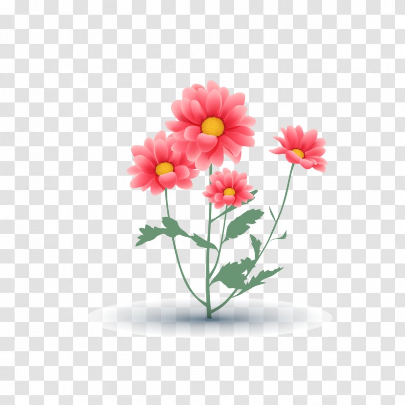 Clip Art - Drawing - Bright Flowers Of Sunflower Transparent PNG