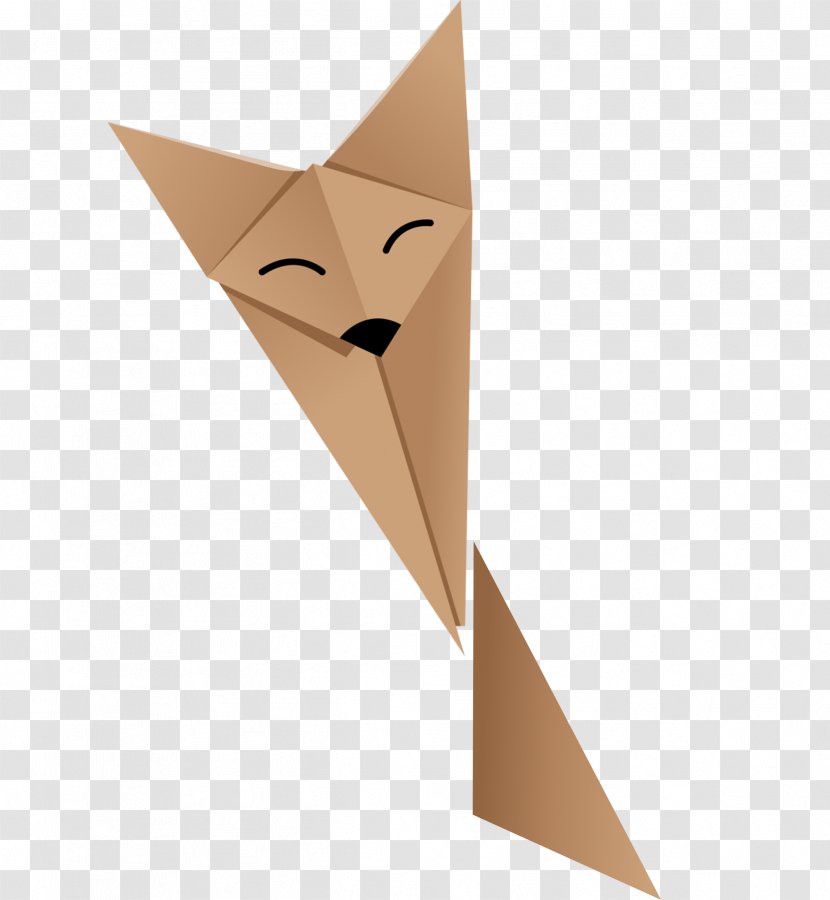 Paper Origami - Gratis - Fox Transparent PNG