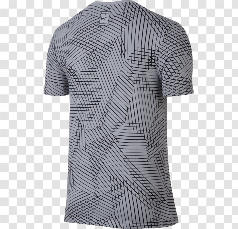 T-shirt Sleeve Neck - Black M - Roger Federer Transparent PNG