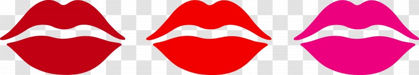 Lip Mouth Clip Art - Silhouette - Lips Transparent PNG