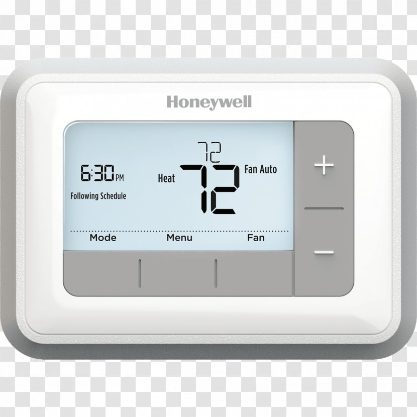 Programmable Thermostat Honeywell RTH7560E1001 Smart Central Heating - Home Improvement - Conditioner Transparent PNG