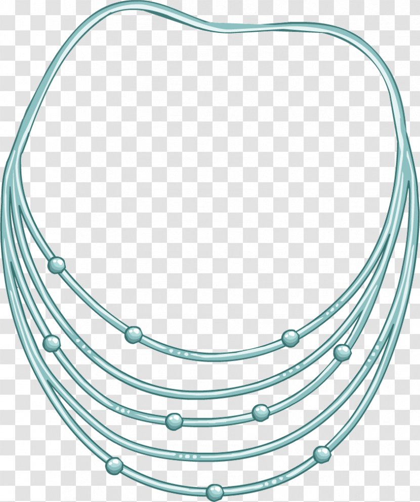Body Jewellery Turquoise Necklace Material Transparent PNG
