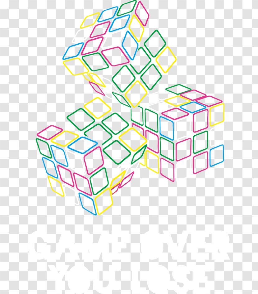 Line Text Angle Point Illustration - Rectangle - Cube Printing Transparent PNG