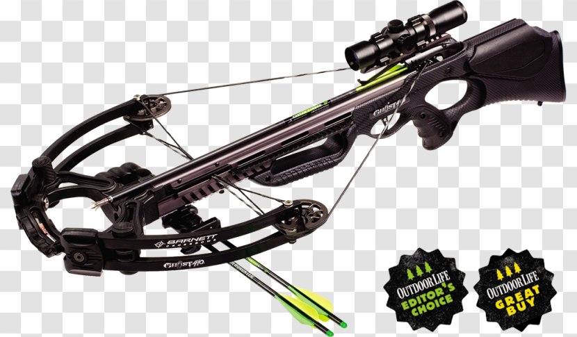 Crossbow Weapon Hunting Bow And Arrow Sales - Watercolor Transparent PNG