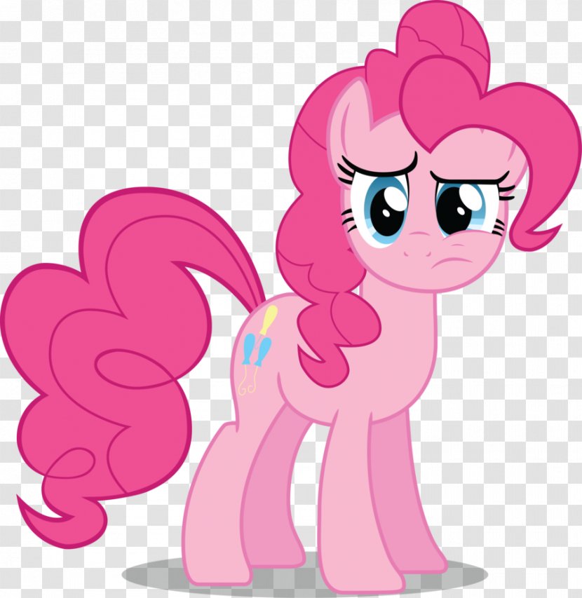 Pinkie Pie Rarity Rainbow Dash Pony - Heart - My Little Transparent PNG