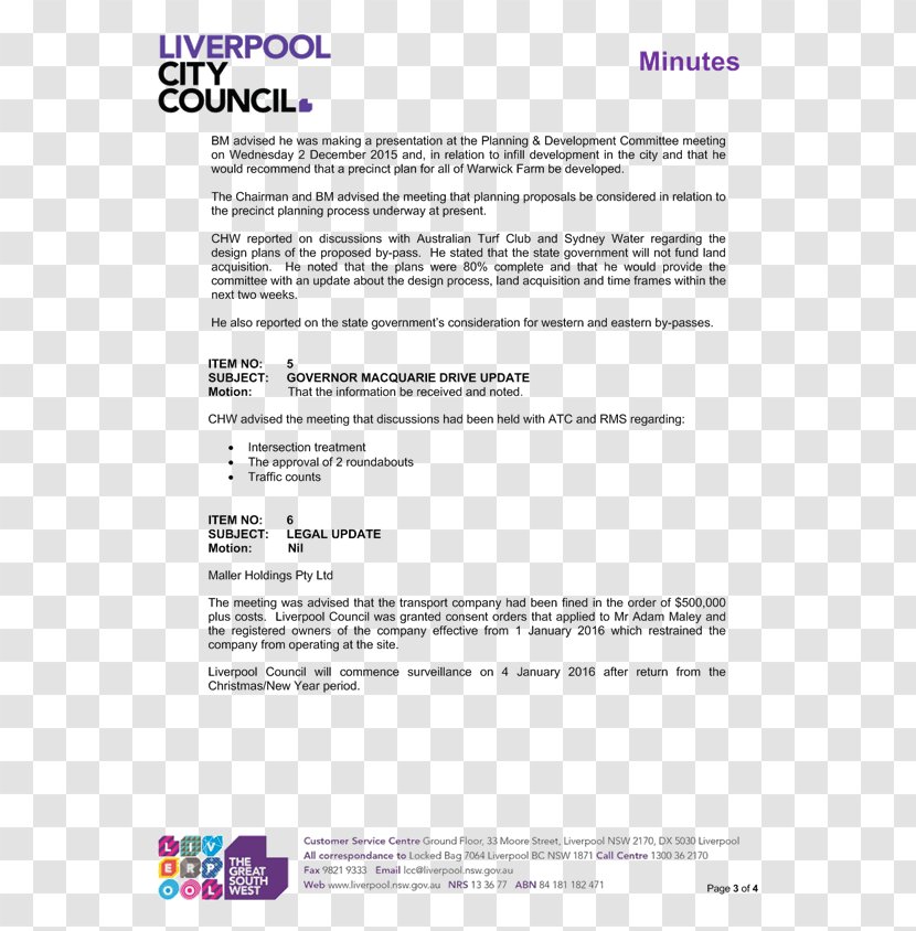 Liverpool Agenda Minutes Document Meeting - City Of - Invitations Transparent PNG