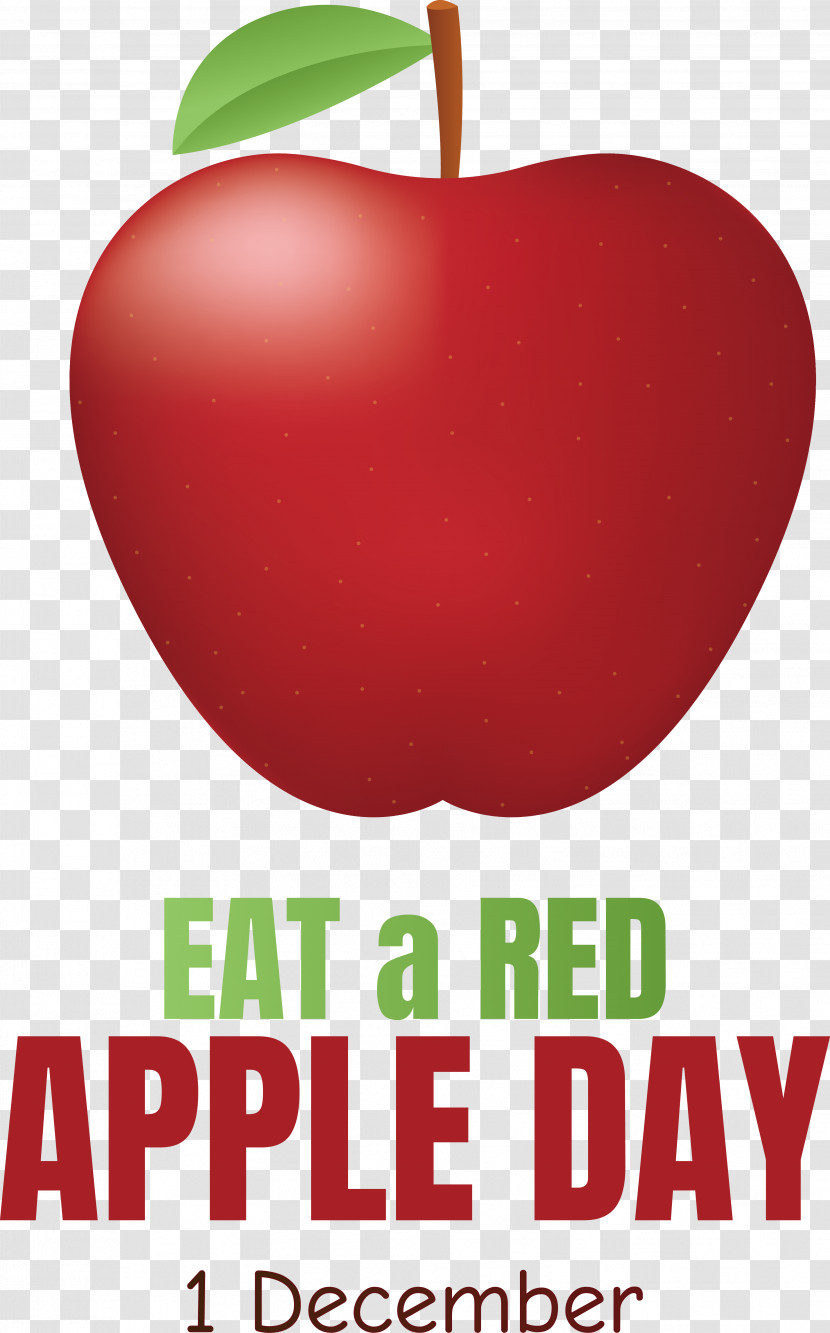 Eat A Red Apple Day Red Apple Fruit Transparent PNG