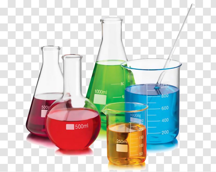 Beaker Chemistry Set Laboratory Glass - Test Tubes Transparent PNG
