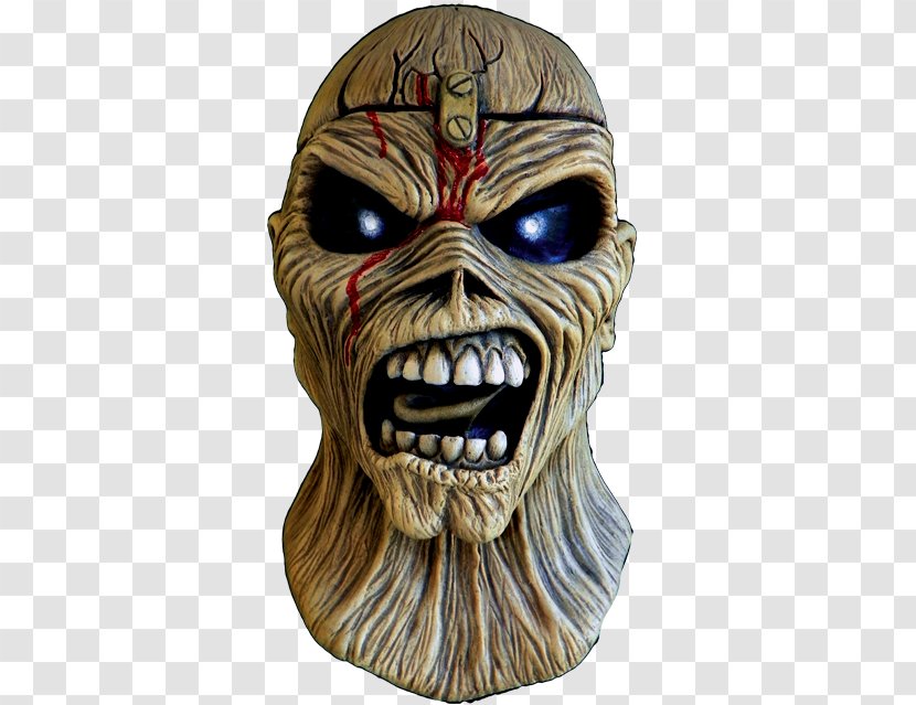 Eddie Piece Of Mind Iron Maiden Powerslave Mask Transparent PNG