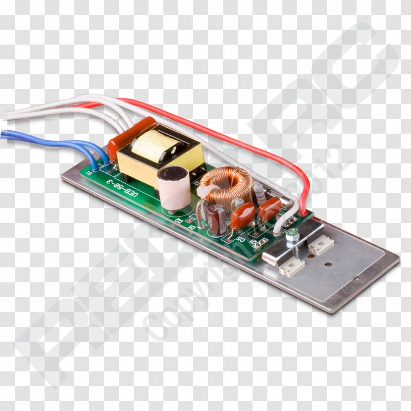 Power Converters Light Electronics Fluorescent Lamp Inverters - Electronic Circuit Transparent PNG
