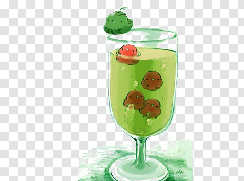 Tea Masala Chai Kakigu014dri Gelatin Dessert Illustration - Drink - Green Transparent PNG