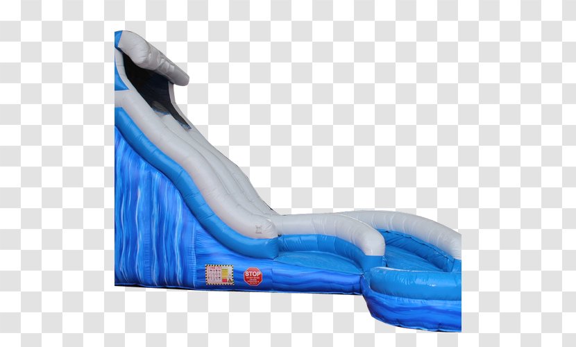 Inflatable Playground Slide Water Recreation Boat - Blue - Ball Transparent PNG