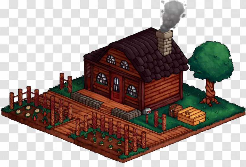 Stardew Valley Farm House Art Mod - Drawing - Scenery Transparent PNG