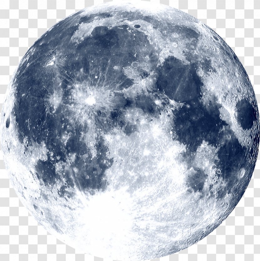 Full Moon Planet Natural Satellite Astronomy - Planetary Core - Fantasy Transparent PNG