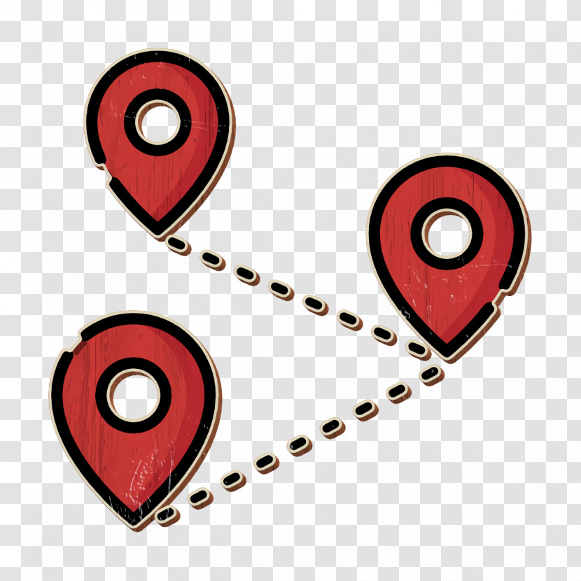 Destination Icon Navigation & Maps Icon Journey Icon Transparent PNG