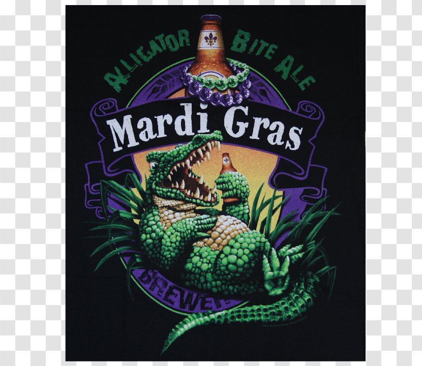 T-shirt Mardi Gras Alligators Apron - Brand Transparent PNG