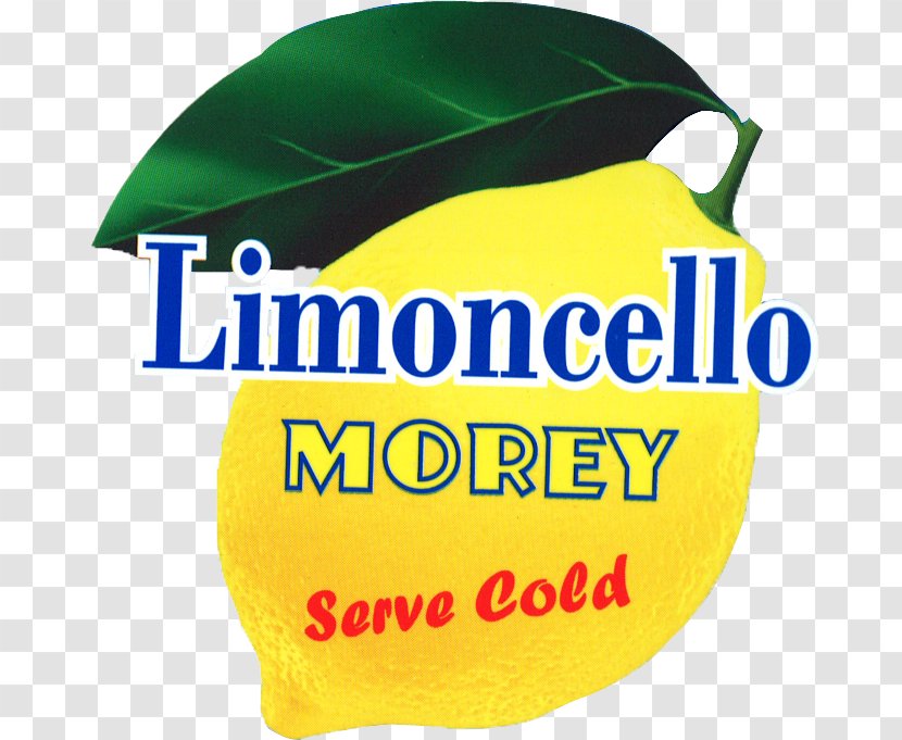 Liqueur Limoncello Logo Brand Font - Yellow Transparent PNG