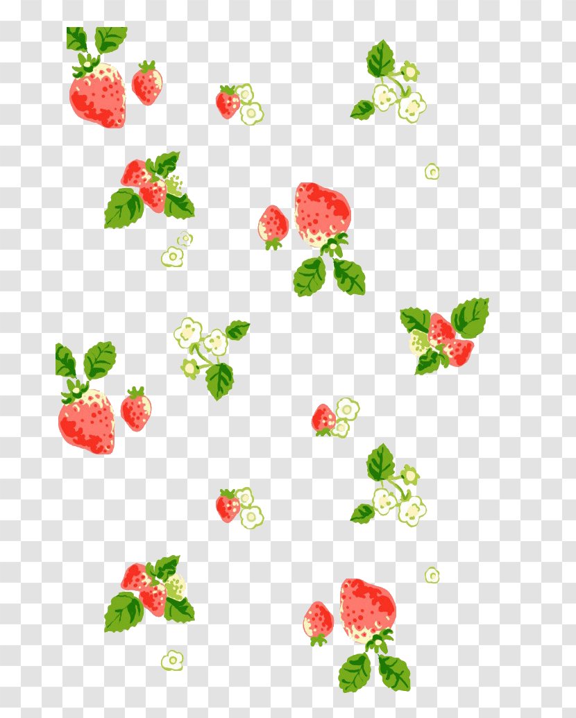 Desktop Environment Wallpaper - Strawberry - Floating Transparent PNG