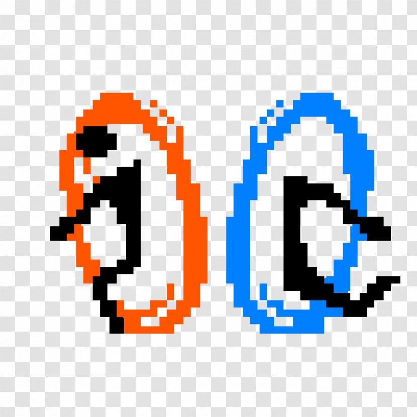Portal 2 Bead Pixel Art Mario - Brand - Turret Transparent PNG