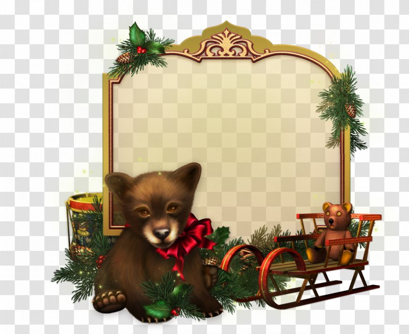 Christmas Ornament Pomeranian Decoration Eve - Puppy Transparent PNG