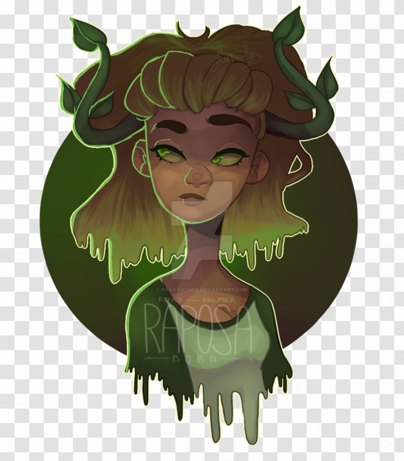 Fairy Cartoon Green Plant Transparent PNG