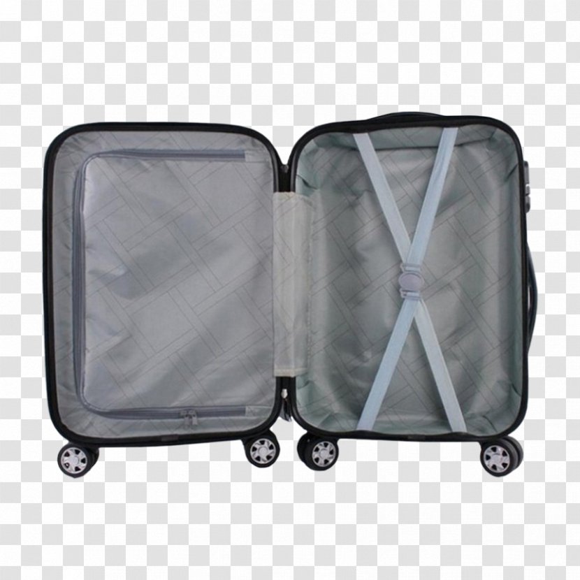 Suitcase Baggage Cart Trolley Travel - Cabin - Diagonal Stripes Transparent PNG