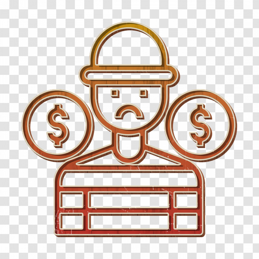 Professions And Jobs Icon Crime Icon Thief Icon Transparent PNG