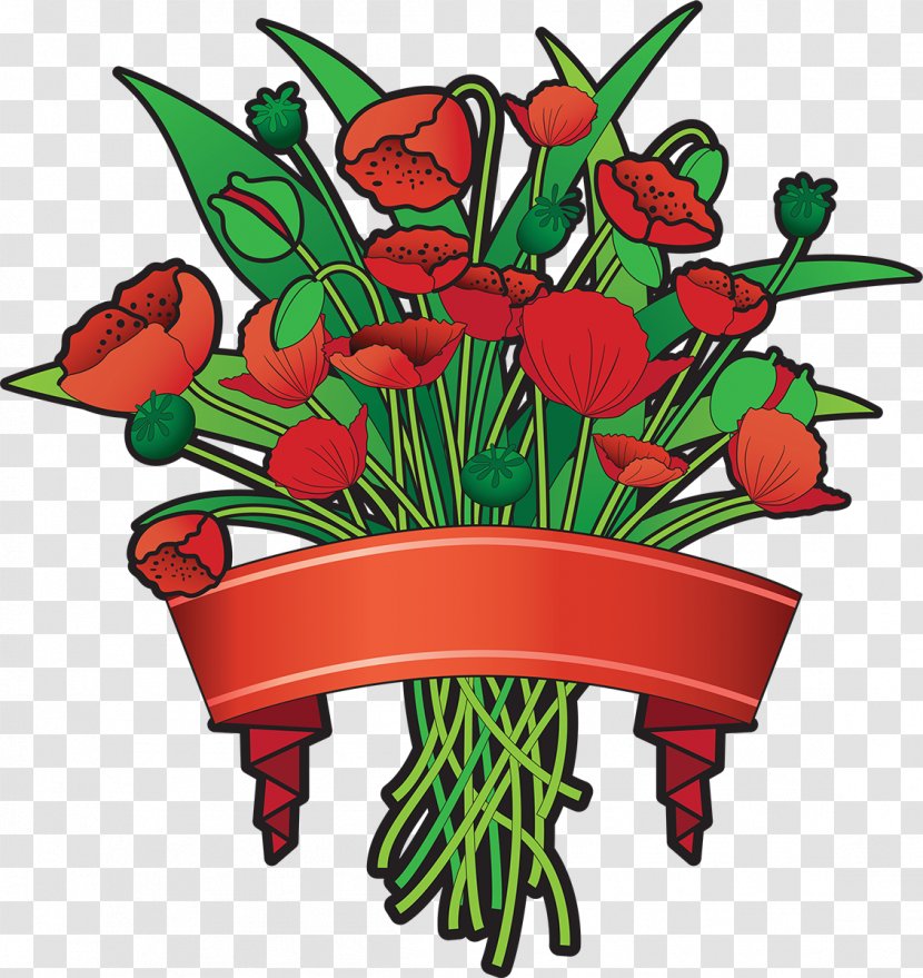 Flower Floral Design Clip Art - Poppy Transparent PNG