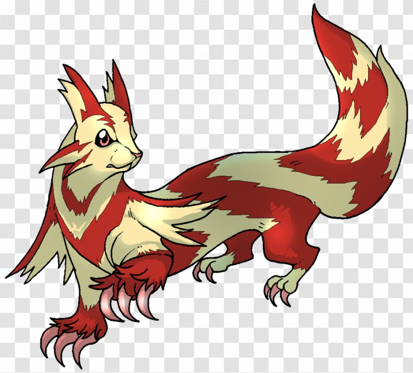 Zangoose Bulbapedia Pachirisu Cat Image - Rooster - Divergent Birds Transparent PNG