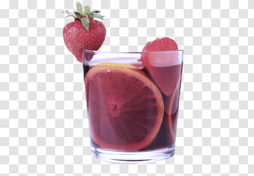 Drink Juice Tinto De Verano Cocktail Garnish Woo Woo Transparent PNG