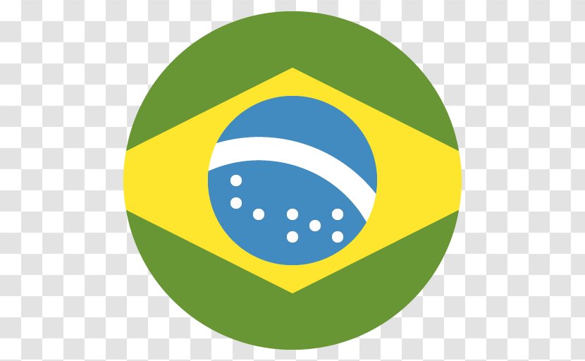 Flag Of Brazil Emoji The United States - Vector Transparent PNG