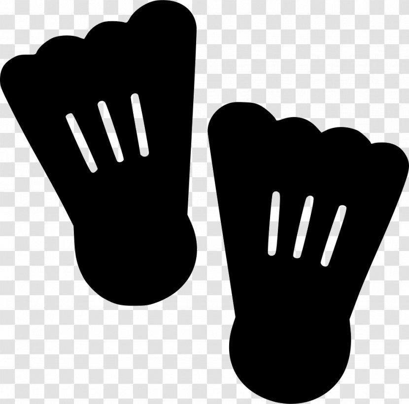 Finger Logo Glove Font - Design Transparent PNG