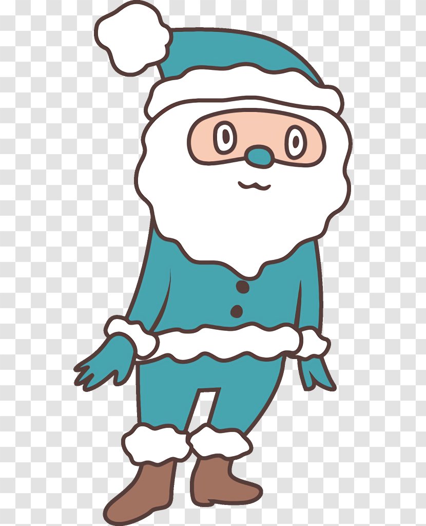 Green Clip Art Cartoon Fictional Character Pleased - Christmas Transparent PNG
