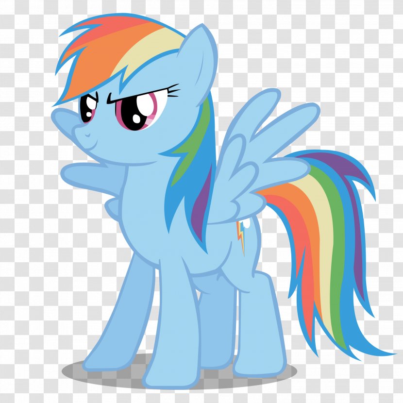 Rainbow Dash Pinkie Pie Rarity Twilight Sparkle Applejack - Tail - BUNNY RAINBOW Transparent PNG