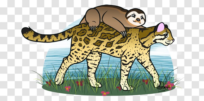 Cat Tiger Leopard Cheetah Clip Art - Travel Around The World Transparent PNG