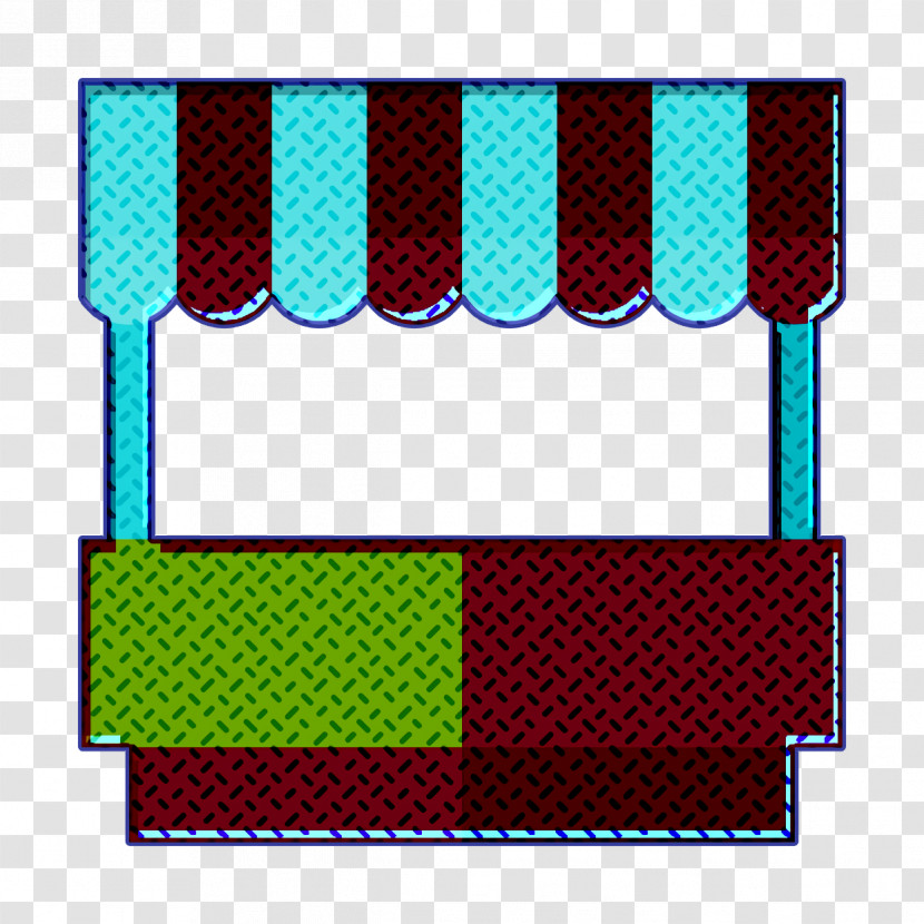 Booth Icon Amusement Park Icon Stand Icon Transparent PNG