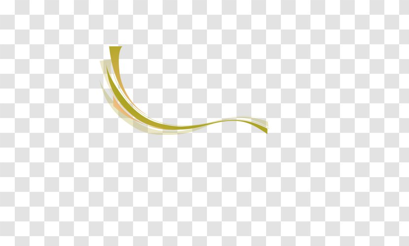 Yellow Angle Font - Ribbon Transparent PNG