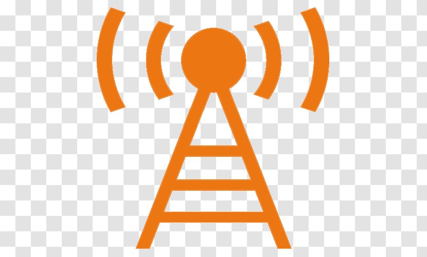 Telecommunications Tower Radio Repeater Cell Site Mobile Phones - Area Transparent PNG