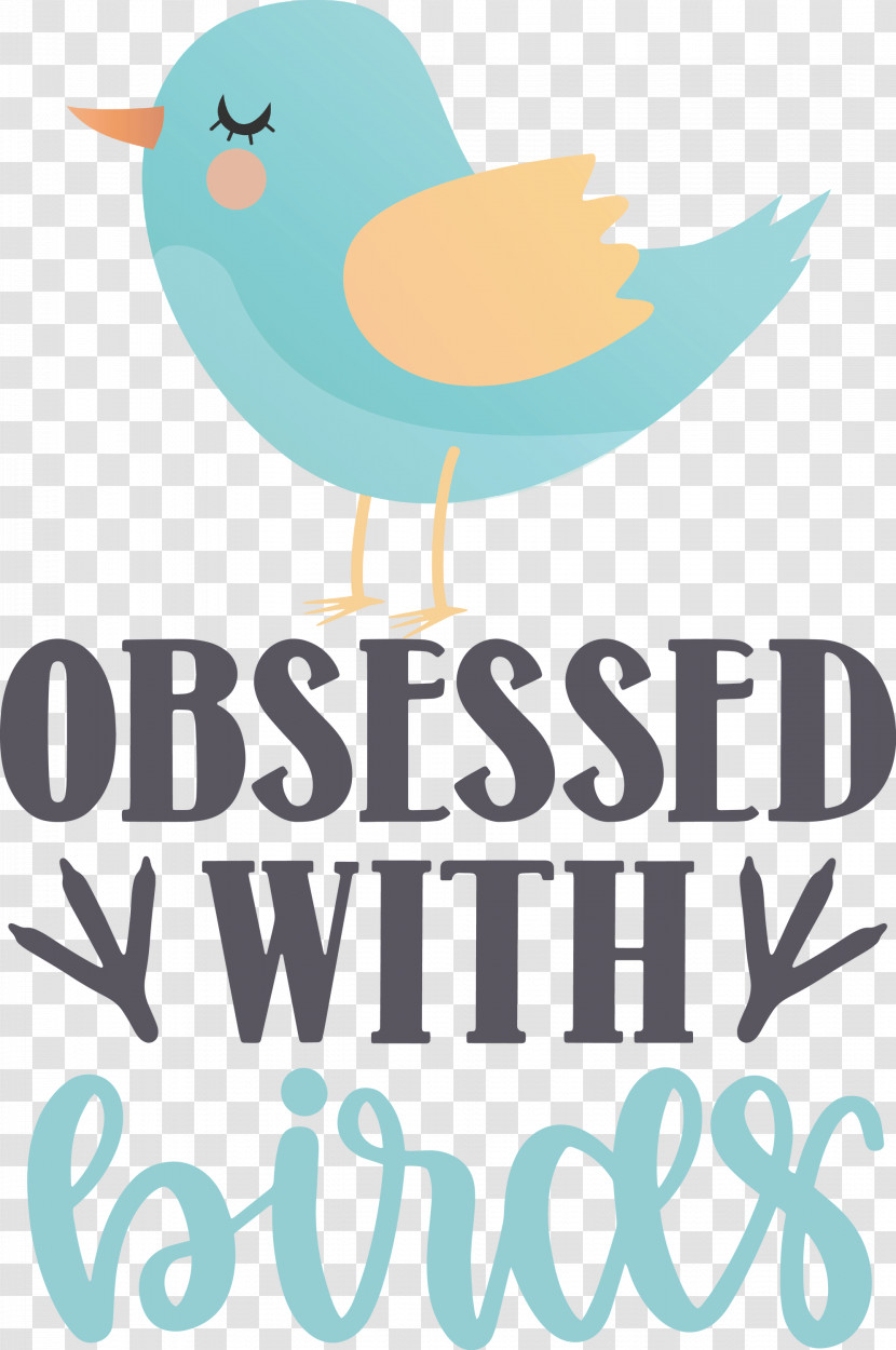 Obsessed With Birds Bird Birds Quote Transparent PNG