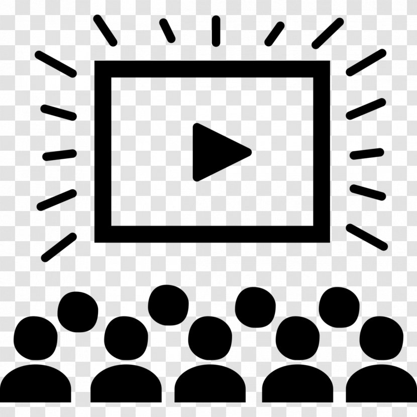 Cinema Film Screening Short Streaming Media - Watching Transparent PNG