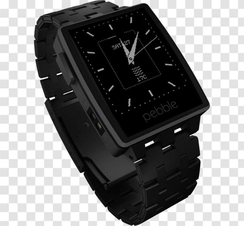 Apple Watch Series 3 Pebble Samsung Galaxy Gear Smartwatch - Black Transparent PNG