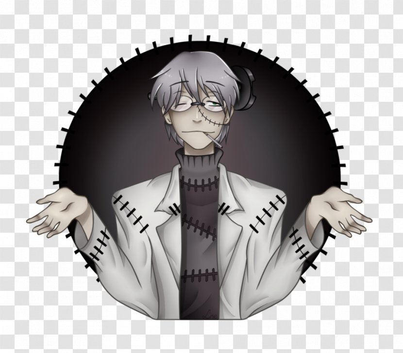 Drawing DeviantArt Franken Stein Frankenstein - Silhouette - Soul Eater Transparent PNG