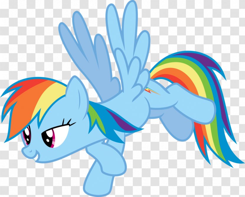 Pony Art Horse Rainbow Dash - Silhouette - Eyelashes Vector Transparent PNG