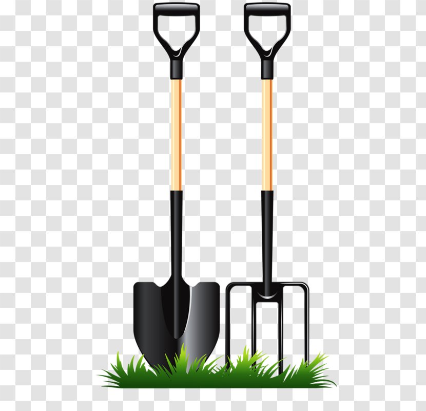 Garden Tools & Equipment Clip Art Gardening - Tool - Shovel Transparent PNG