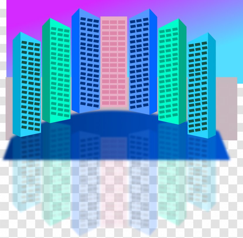 Skyscraper Tower Building Apartment Clip Art Transparent PNG