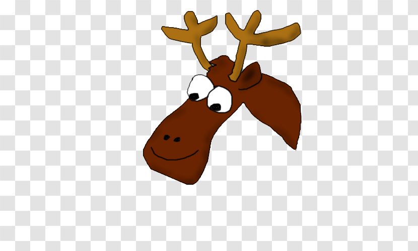 Reindeer Antler Wildlife Neck Clip Art - Animal Transparent PNG