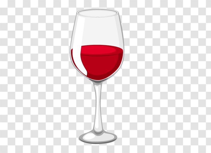 Red Wine Glass Cabernet Sauvignon Euclidean Vector Transparent PNG