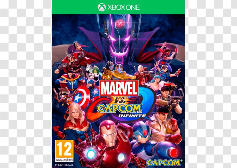 Marvel Vs. Capcom: Infinite Ultimate Capcom 3 Mortal Kombat X South Park: The Fractured But Whole Lego Super Heroes - Video Games - Ak Fortnite Transparent PNG