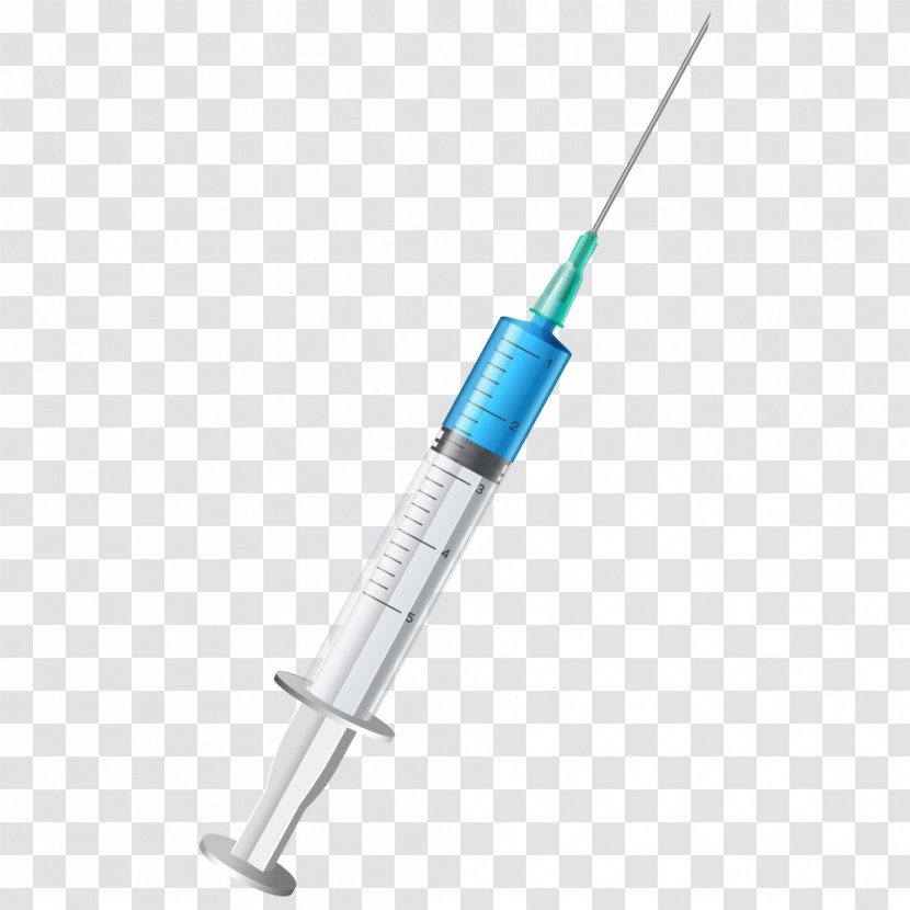 Injection Syringe Sewing Needle Hypodermic - Syringes Transparent PNG
